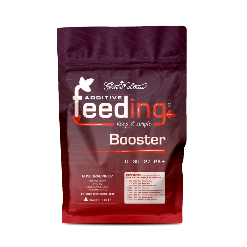 GreenHouse - Powder Feeding - Booster (PK 30/27) - 500 g — Engrais