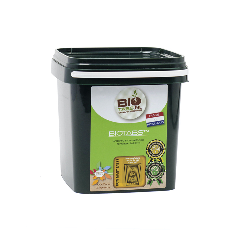 BIOTABS - GrowTabs x 100 (Seau) — Engrais