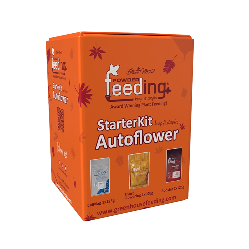 GreenHouse - Powder Feeding - AutoFlowering Starter Kit (Short Flo/CalMag/Booster) — Engrais