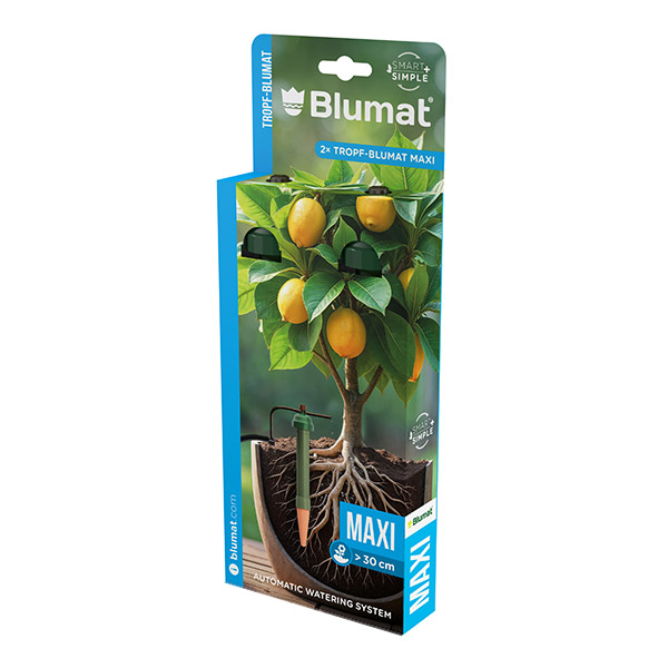 Blumat - Carotte Tropf MAXI (x2) - Te 8-3-8 (x2) + Tuyau 3 mm - Blister — Systemes hydroponique